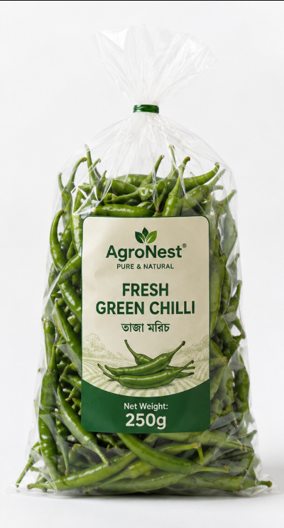 AgroNest Fresh Green Chili